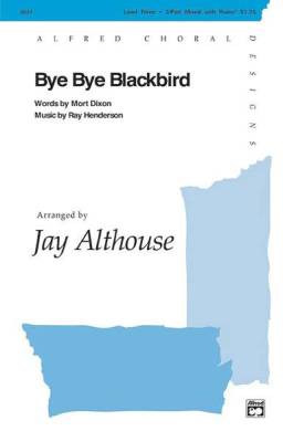 Alfred Publishing - Bye Bye Blackbird