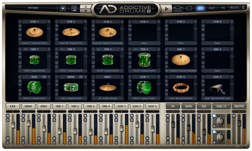Addictive Drums 2: Retroplex ADpak - Download