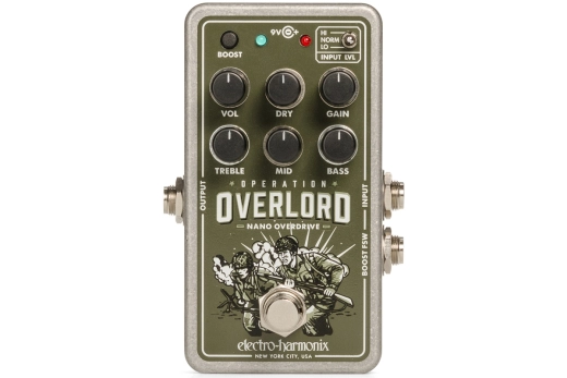 Electro-Harmonix - Nano Operation Overlord Overdrive Pedal