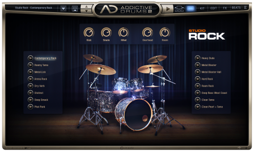 Addictive Drums 2: Studio Rock ADpak - Download