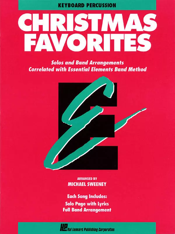 Essential Elements Christmas Favorites - Sweeney - Keyboard Percussion - Book