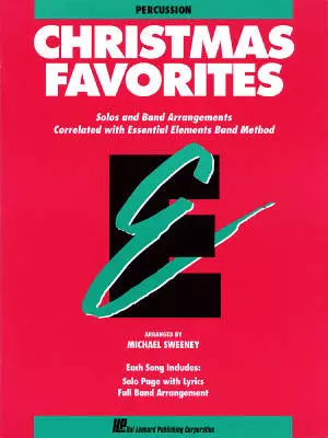 Hal Leonard - Essential Elements Christmas Favorites - Sweeney - Percussion - Book