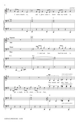 Surface Pressure, from Encanto - Miranda/Zaino - SATB