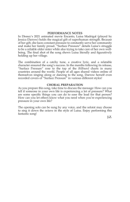 Surface Pressure, from Encanto - Miranda/Zaino - SATB