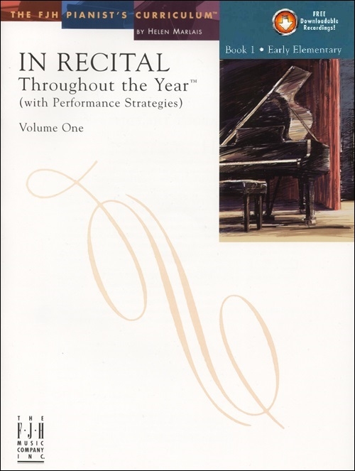 In Recital Throughout the Year, Volume One, Book 1 - Marlais - Piano - Book/Audio Online