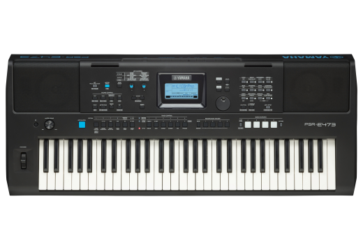 Yamaha - PSR-E473 61-Note Portable Keyboard