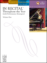 In Recital Throughout the Year, Volume One, Book 3 - Marlais - Piano - Book/Audio Online