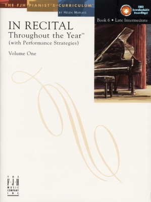 In Recital Throughout the Year, Volume One, Book 6 - Marlais - Piano - Book/Audio Online