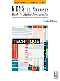 Keys to Success, Book 1: Major Pentascales  - Olson - Piano - Book