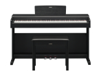 Yamaha - YDP-145 ARIUS Standard Digital Piano with Bench and 3 Pedal Unit - Black