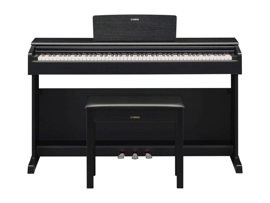 YDP-145 ARIUS Standard Digital Piano with Bench and 3 Pedal Unit - Black