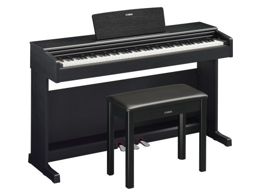 YDP-145 ARIUS Standard Digital Piano with Bench and 3 Pedal Unit - Black