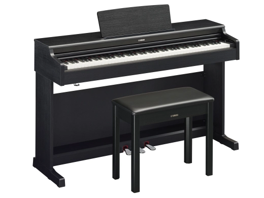 YDP-165 ARIUS Standard Digital Piano with Bench and 3 Pedal Unit - Black