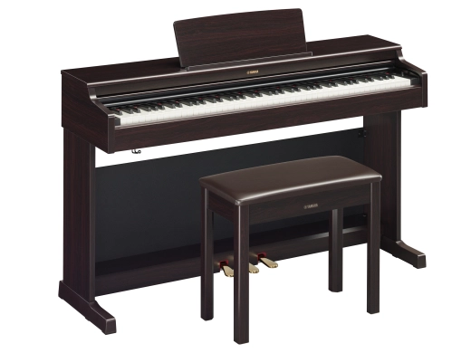 YDP-165 ARIUS Standard Digital Piano with Bench and 3 Pedal Unit - Rosewood