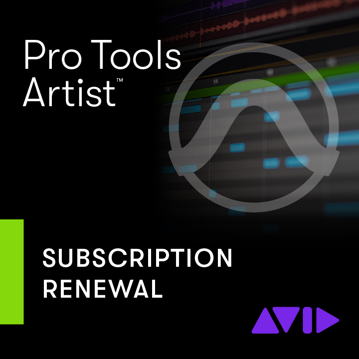 Pro Tools Artist 1-Year Subscription RENEWAL - Download