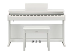 Yamaha - YDP-165 ARIUS Standard Digital Piano with Bench and 3 Pedal Unit - White
