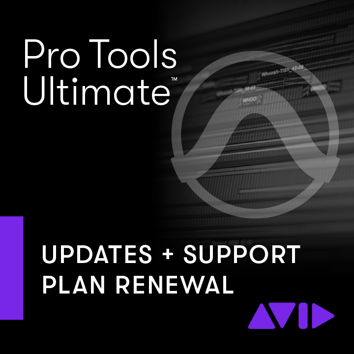 Pro Tools Ultimate 1-Year Software Updates + Support Plan RENEWAL - Download