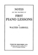 Forsyth Brothers Ltd - Notes on The Teaching of First Piano Lessons (Scenes at a Farm) - Caroll - Piano - Book