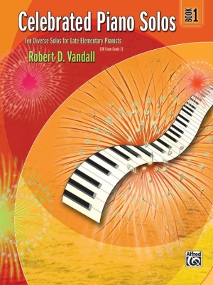 Alfred Publishing - Celebrated Piano Solos, Book 1 - Vandall - Piano - Book