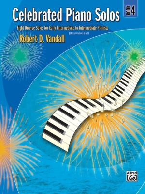 Alfred Publishing - Celebrated Piano Solos, Book 4 - Vandall - Piano - Book
