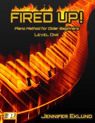 Piano Pronto - Fired Up! Level One: Method for Older Beginners - Eklund - Piano - Book