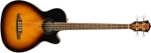 Fender - FA-450CE Acoustic\/Electric Bass, Laurel Fingerboard - 3-Colour Sunburst