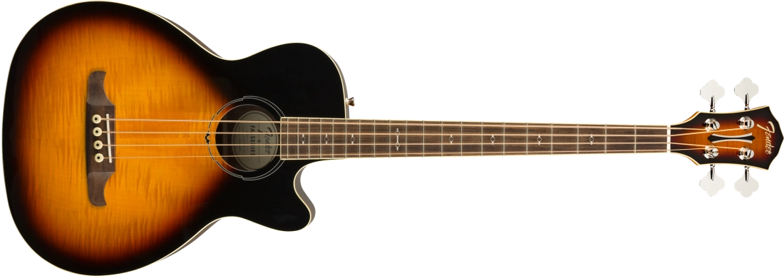 FA-450CE Acoustic/Electric Bass, Laurel Fingerboard - 3-Colour Sunburst