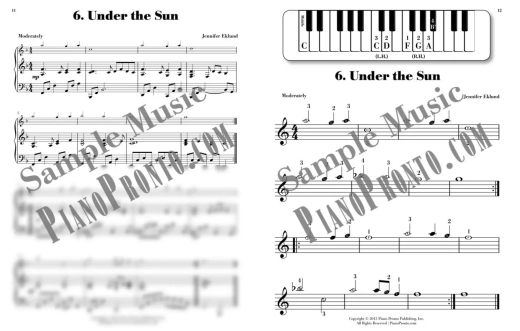 Pronto Pizazz: Rising Starz - Eklund - Piano - Book