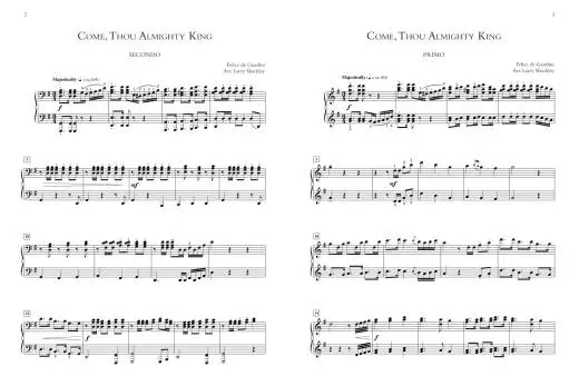 Four Hands in Praise - Shackley - Piano Duets (1 Piano, 4 Hands) - Book