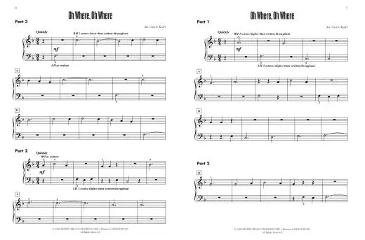 Contest Winners for Three, Book 1 - Piano Trio (1 Piano, 6 Hands) - Book