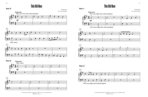 Contest Winners for Three, Book 1 - Piano Trio (1 Piano, 6 Hands) - Book