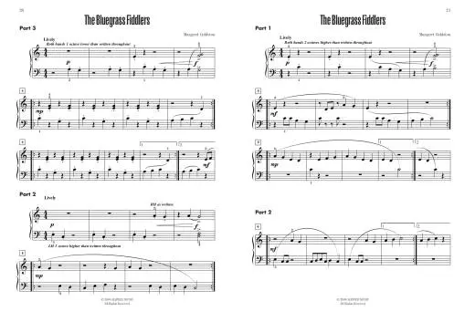 Contest Winners for Three, Book 2 - Piano Trio (1 Piano, 6 Hands) - Book