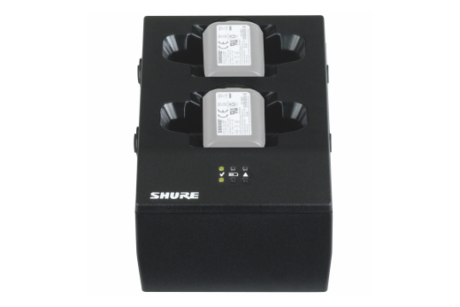 Shure - SBC200 Dual Charging Station for SB900A/SB900B Batteries and PSM900/PSM1000/ULX-D Systems