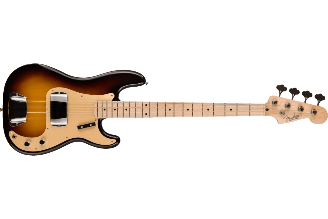 Vintage Custom \'57 P Bass Time Capsule Package, Maple Neck - Wide-Fade 2-Colour Sunburst