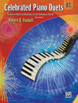Alfred Publishing - Celebrated Piano Duets, Book 1 - Vandall - Piano Duet (1 Piano, 4 Hands) - Book