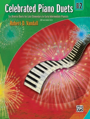 Alfred Publishing - Celebrated Piano Duets, Book 2 - Vandall - Piano Duet (1 Piano, 4 Hands) - Book