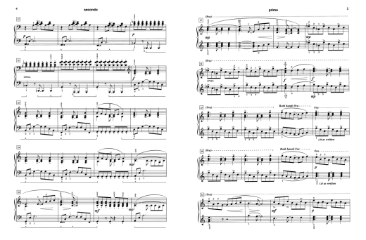 Celebration Overture - Rollin - Piano Duet (1 Piano, 4 Hands) - Sheet Music