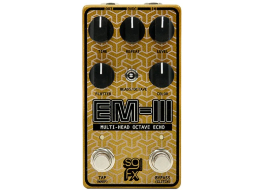 Solid Gold FX - EM-III Multi-Head Octave Echo Pedal
