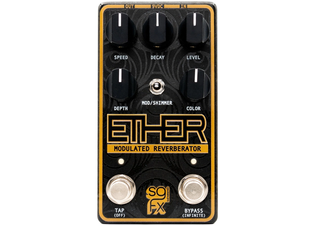 Ether Modulated Reverberator Pedal