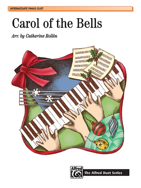 Carol of the Bells - Rollin - Piano Duet (1 Piano, 4 Hands) - Sheet Music