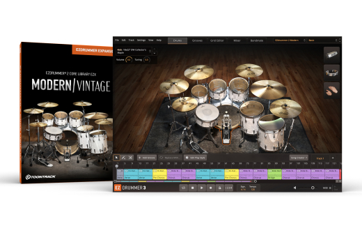 EZdrummer 2 Core Library EZX - Expansion Library for EZdrummer 3 - Download