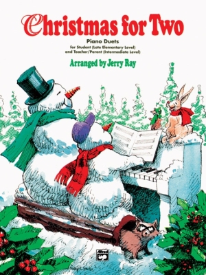 Christmas for Two - Ray - Piano Duet (1 Piano, 4 Hands) - Book
