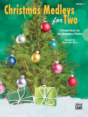 Alfred Publishing - Christmas Medleys for Two, Book 1 - Rossi - Piano Duet (1 Piano, 4 Hands) - Book