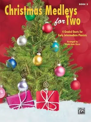 Alfred Publishing - Christmas Medleys for Two, Book 2 - Rossi - Piano Duet (1 Piano, 4 Hands) - Book