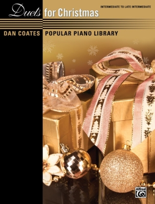 Alfred Publishing - Dan Coates Popular Piano Library: Duets for Christmas - Piano Duet (1 Piano, 4 Hands) - Book