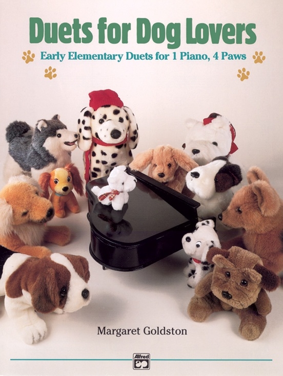 Duets for Dog Lovers - Goldston - Piano Duet (1 Piano, 4 Hands) - Book