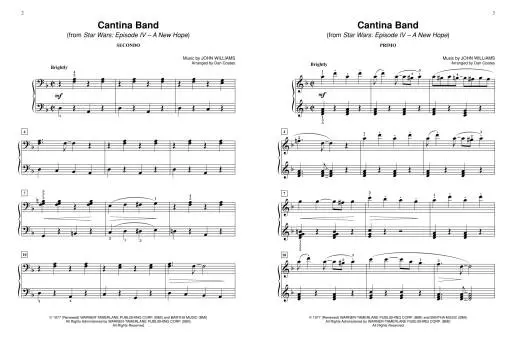 Dan Coates Popular Piano Library: Duets from the Movies - Piano Duet (1 Piano, 4 Hands) - Book