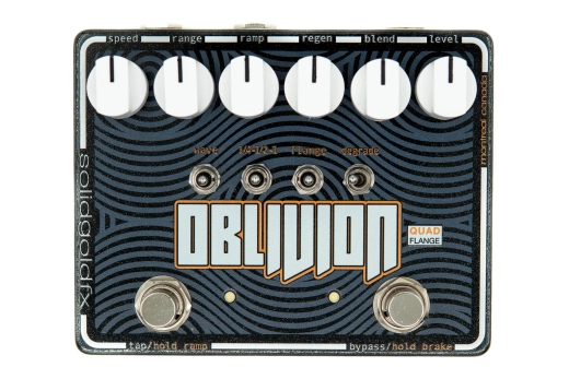 Solid Gold FX - Oblivion Quad Flanger Pedal