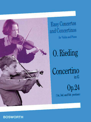 Bosworth Music GmbH - Concertino in G, Op. 24 - Rieding - Violin/Piano - Sheet Music