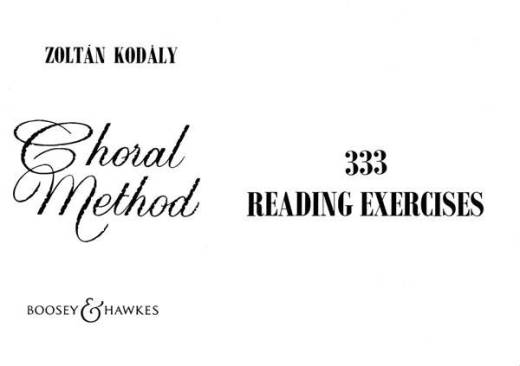 Boosey & Hawkes - 333 Reading Exercises
